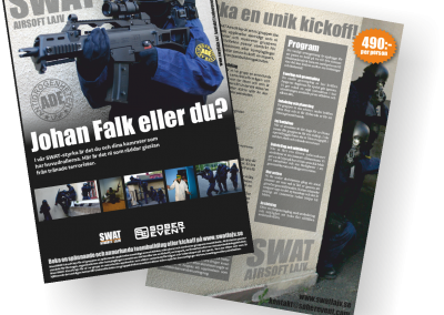 SWAT Airsoft lajv Informationsblad